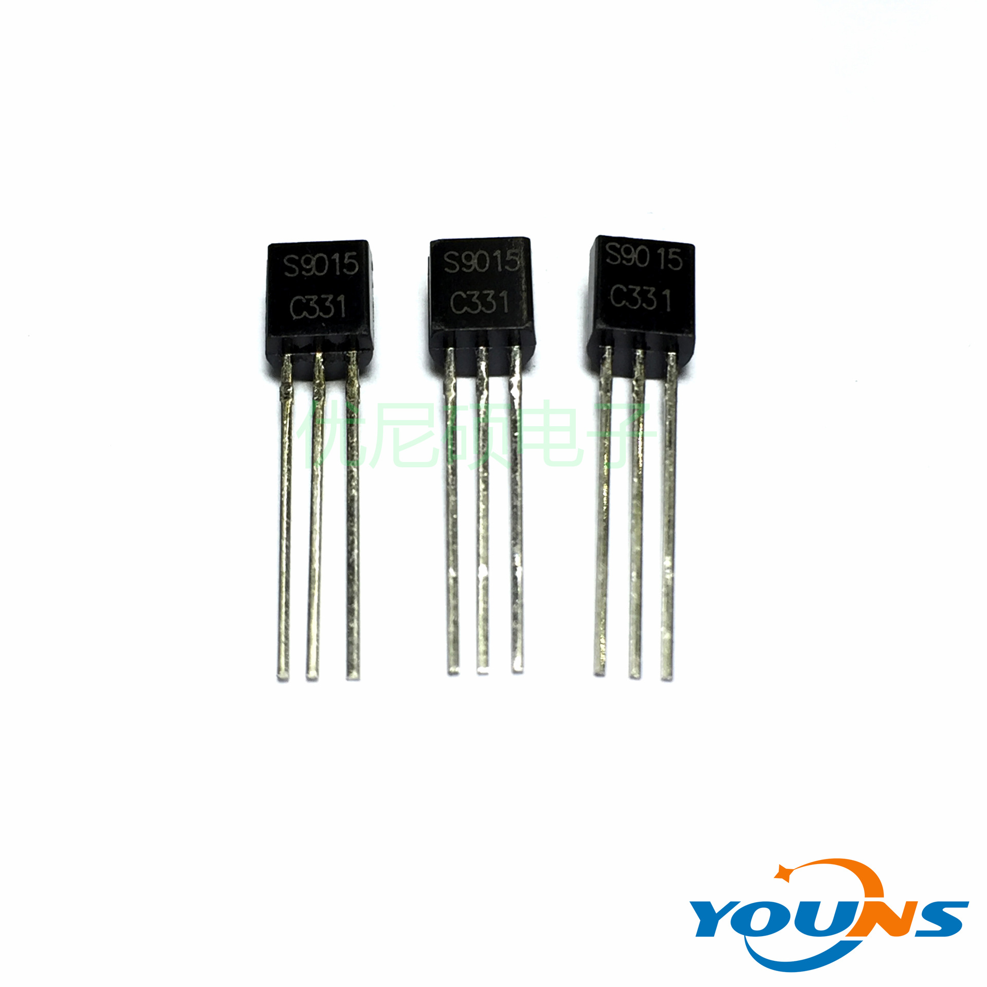 原装长电 直插三极管 S9015 TO-92铁脚 NPN小功率三极管 确保原装