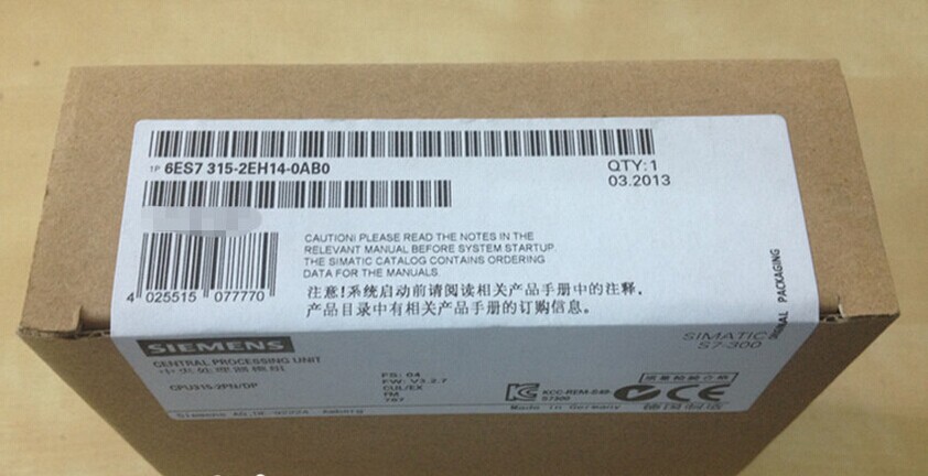 ȫ��ԭװ��Ʒ������S7-300 CPU 6ES7 315-2EH14-0AB0 ��һ��ʮ
