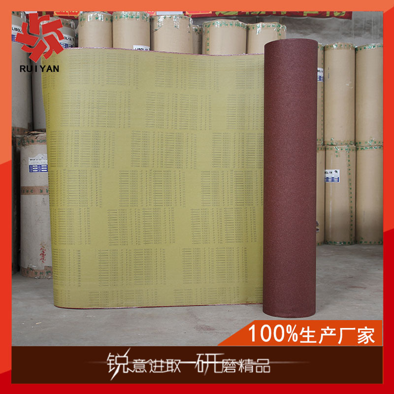 厂家销售GXK51-P砂布卷 棕刚玉红砂布 木工打磨除锈手撕硬布砂布
