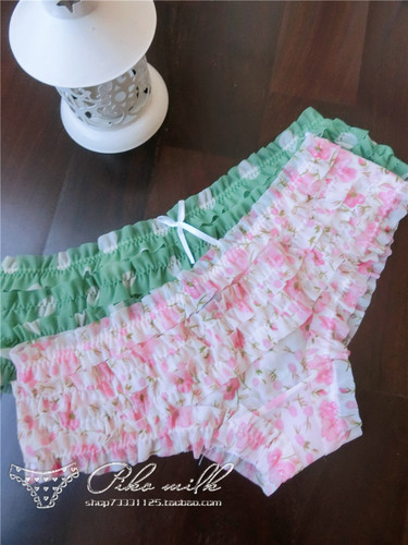 303 Cute and Sweet Cake Layer Lace Low Waist Women’s Panties Mesh Cute Sexy Lace Women’s Panties