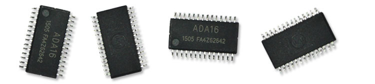 ADA16单片机16键触摸ic 安防设备方案集成电路触摸IC芯片