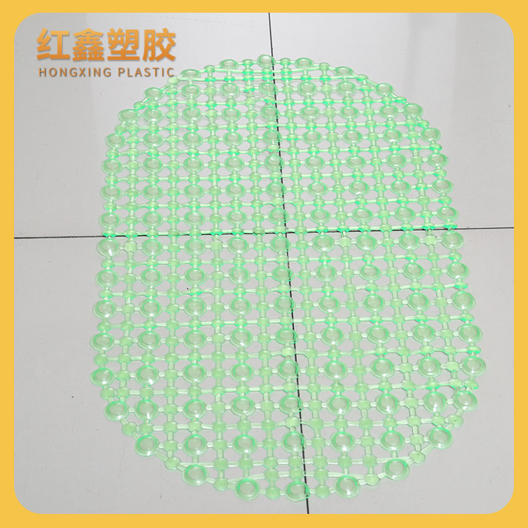 浴室pvc防滑地垫卫生间垫 带吸盘防滑垫酒店淋浴圆珠按摩脚垫
