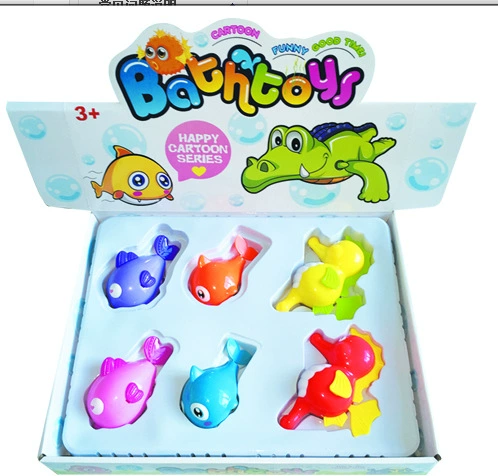 Игрушка-заводная, игра в воде для купания, питомец