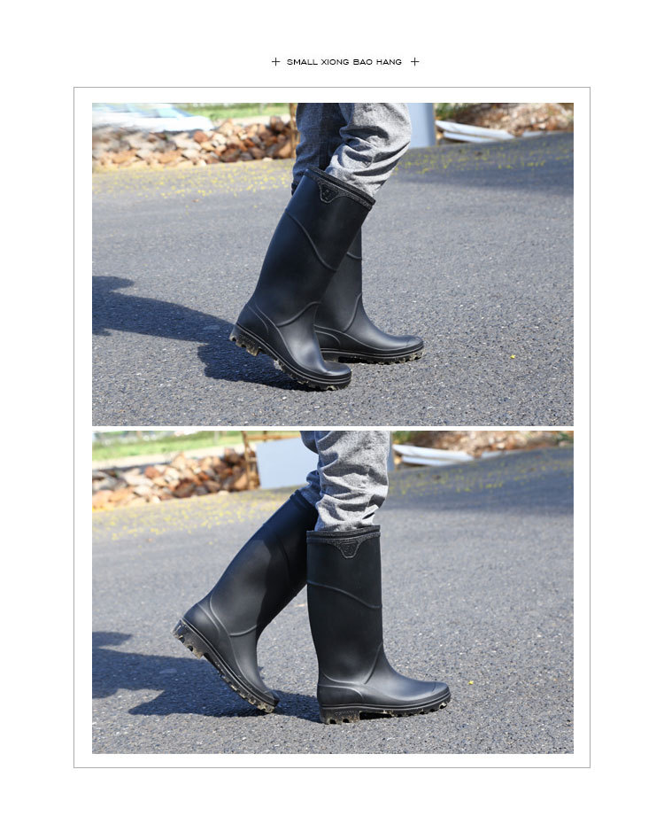 Chaussures - bottes caoutchouc homme pour printemps - semelle tendon - Ref 963159 Image 17