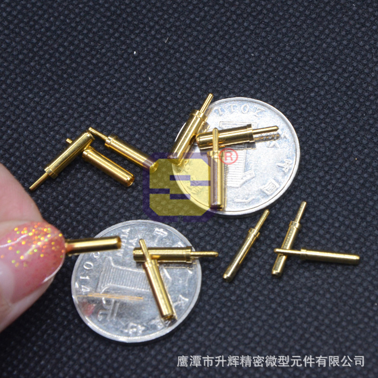 内导体插针 铜针冠簧孔公母测试针孔 机械五金加工