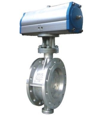 D643H-25P气动不锈钢法兰蝶阀;蝶阀