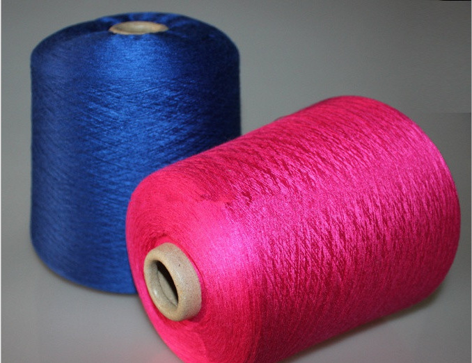 针织纱线 横机、大圆机用纱 绢丝亚麻纱线 绢丝70亚麻30 120支