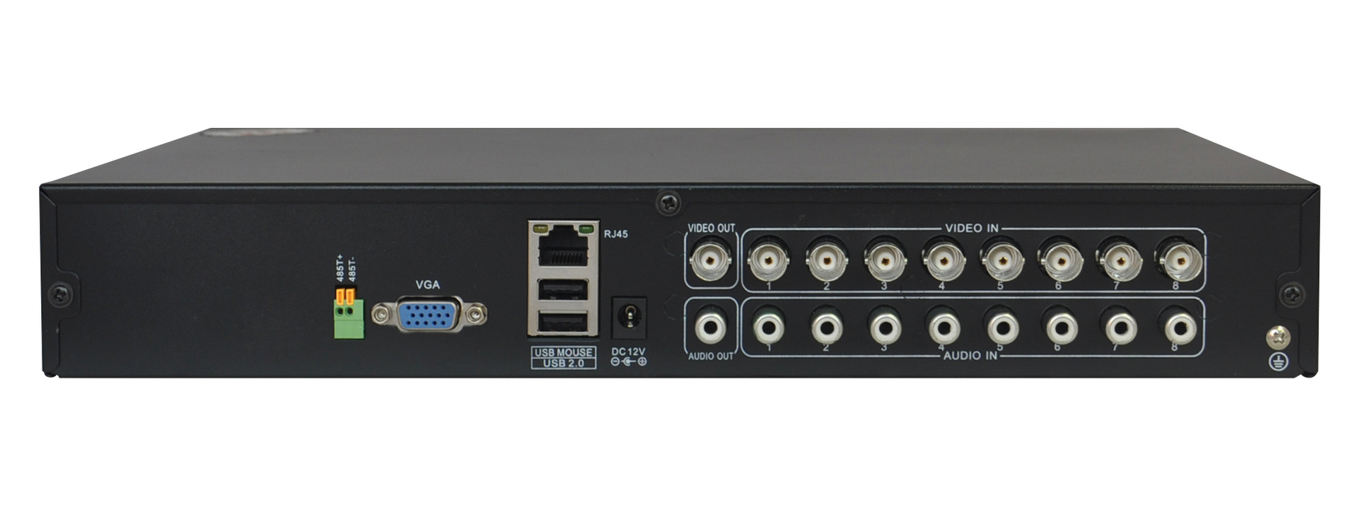 8路AHD同轴高清DVR硬盘录像机,2个6TG硬盘1080N云网手机监控主机