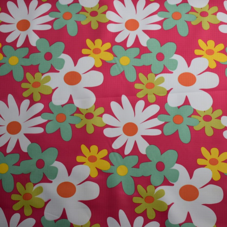 【多花型】210D 0.5格子印花牛津布 全新料PVC白底 收纳盒面料