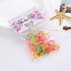 Factory Children's hair accessories are continuously pulled at a one -time rubber band rope 2 yuan store supply source