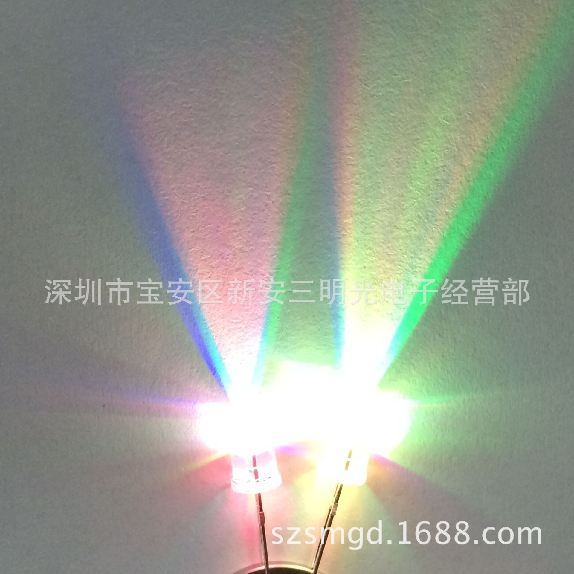 3mm彩色led灯珠 高亮f3七彩rgb快闪led发光二极管 直插彩色灯珠-阿里巴巴