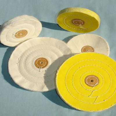 加工定制销售抛光轮 金属精磨雨绒布风布轮 半雨绒扇风布轮|ru