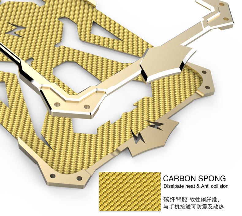 SIMON THOR Aviation Aluminum Alloy Shockproof Armor Metal Case Cover for Samsung Galaxy C7 C7000