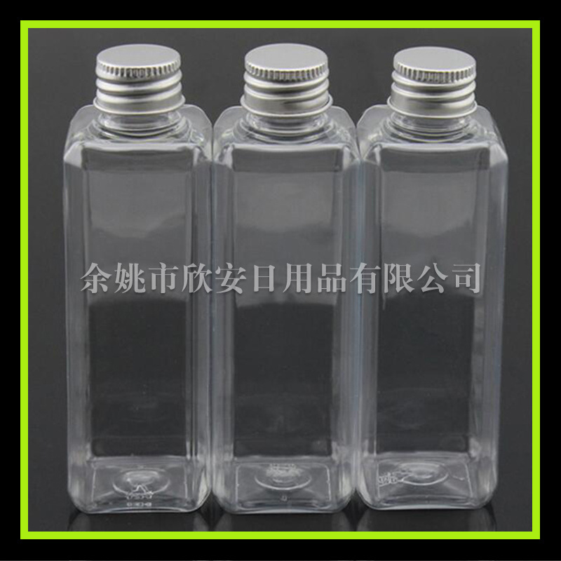 现货供应100ml透明爽肤水方瓶纯露乳液分装瓶 可配内塞