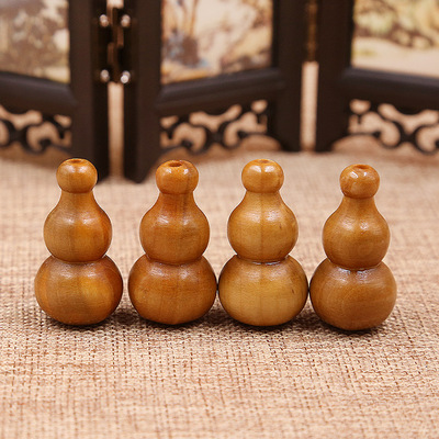 factory wholesale Mahogany gourd one Mahogany gourd Straight holes 21 Small gourd accessories Wear curtain accessories