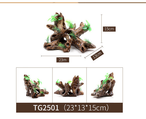 Aquarium clay pot ornaments, special-shaped landscaping decorations, fish tank ornamental shrimp cichlid shelter house, breeding fish nest