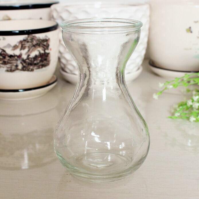 风信子花瓶 水培瓶 鲜花玻璃透明花瓶 绿萝吊篮器皿玻璃插花瓶