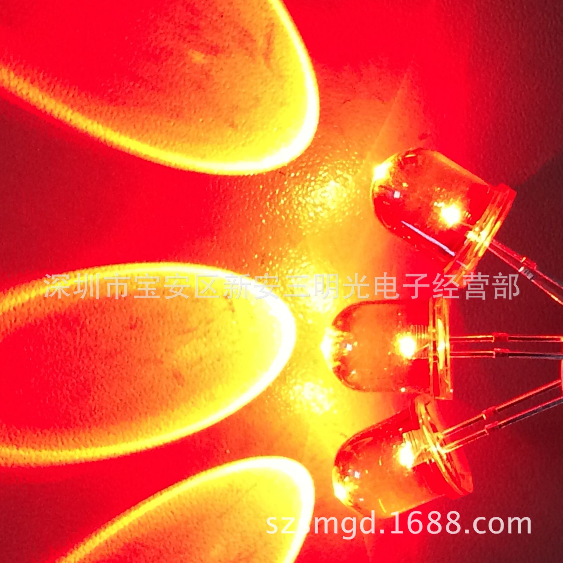 厂家供应8mm高亮红色led发光二极管 8MM红光LED-阿里巴巴