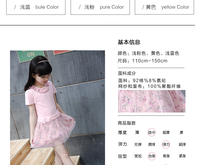 Robes pour fille - Ref 2044983 Image 32