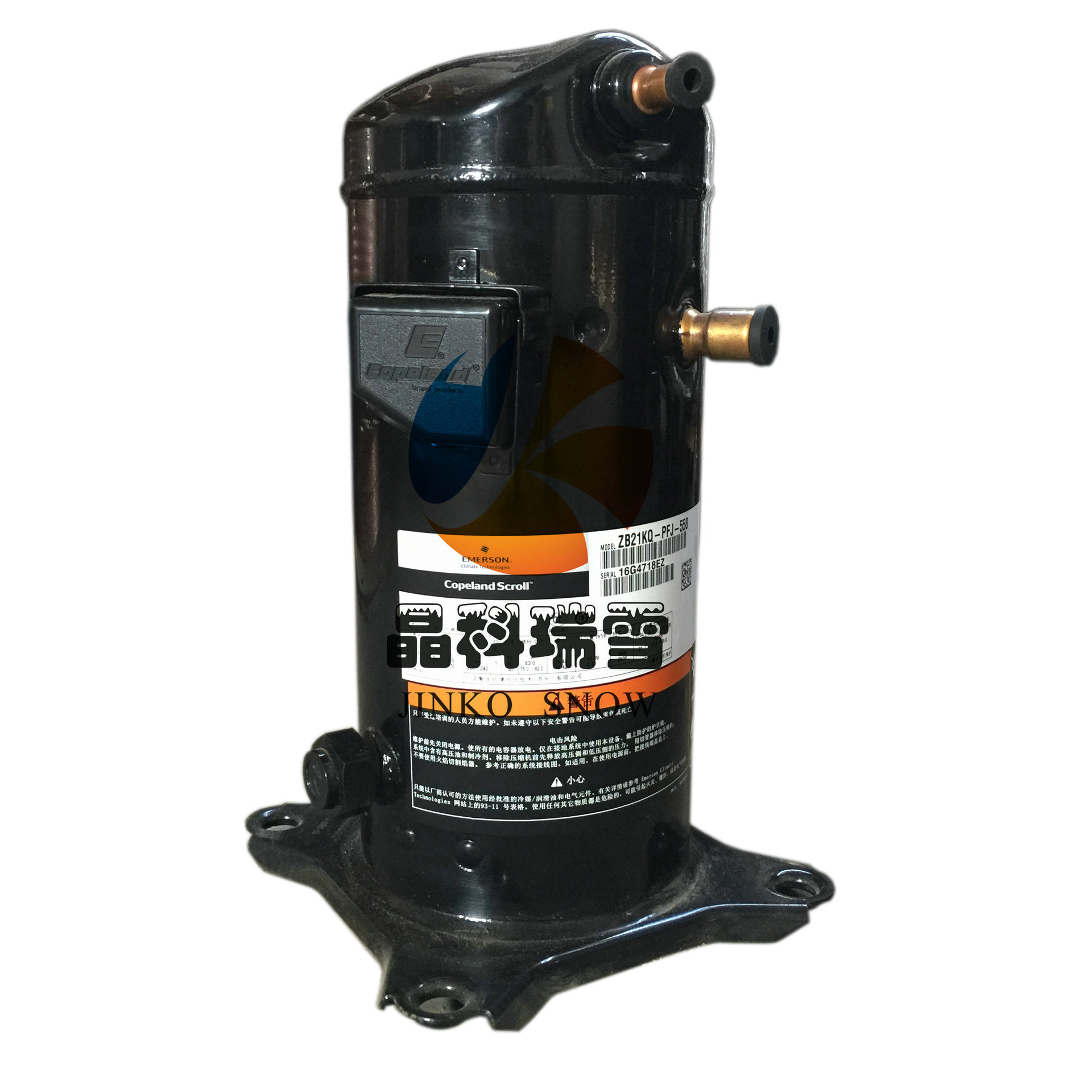 艾默生制冷压缩机 Emerson Copeland 涡旋压缩机ZB48KQ-TFD-558