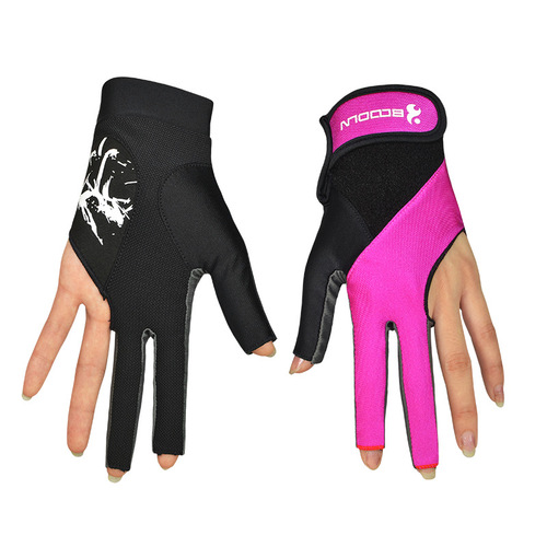 BOODUN/Boton billiards three-finger gloves accessories high elasticity comfortable sweat-absorbent Lycra billiards gloves single pack