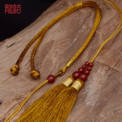 龍結手工中國結車掛流蘇紅瑪瑙穗子廠家庫存批發不限尺寸