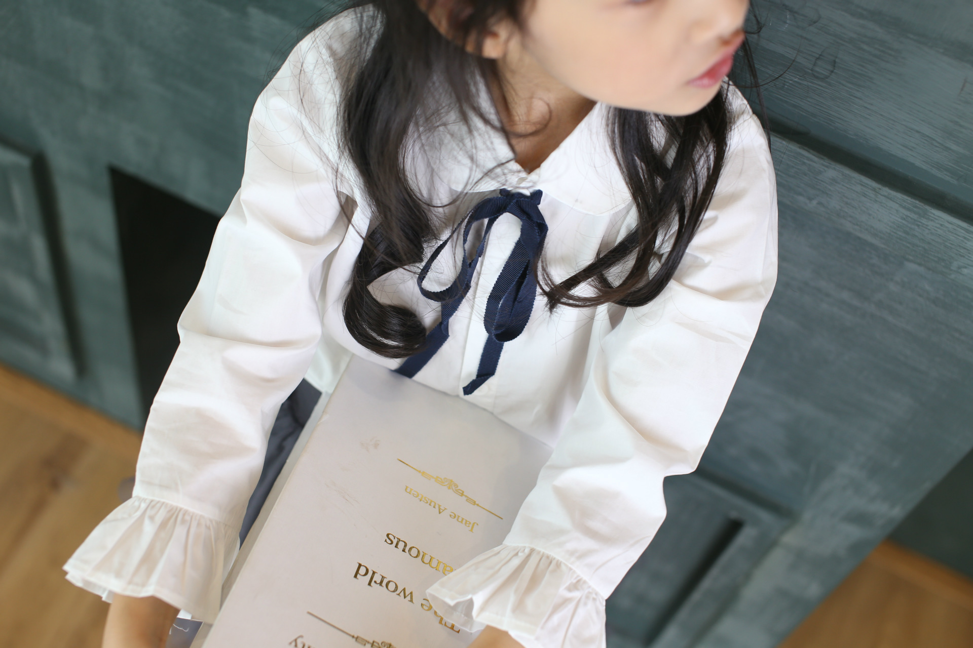 Chemise fille à manche longue - Ref 2084887 Image 11