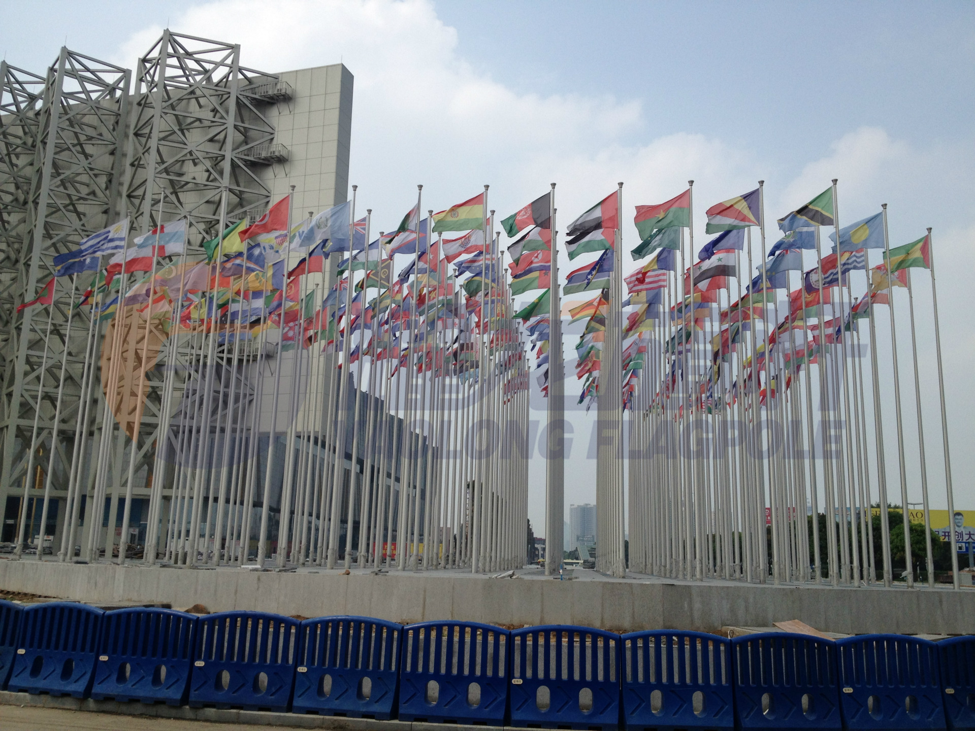 耀龍不銹鋼旗桿廠家直銷，奧運會世博會大運會指定供應商