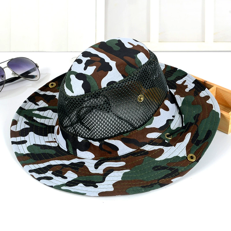 Special Woods Outdoor Bennie Mood Campaign Camouflage Hat Internet Tomato Training Tactical Hat Round Circuit Field Hat Male
