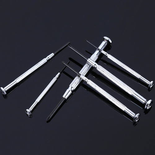 Manufacturer sells 6pc watch screwdriver, cross-shaped screwdriver with multiple specifications, watch screwdriver set wholesale