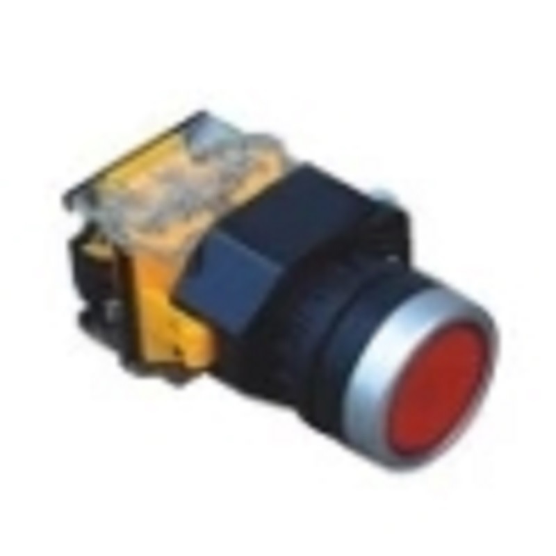 平钮自复位 LA38-11 LA38-11BN/203 按钮开关 22mm