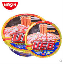 日清NISSIN泡面UFO飞碟炒面虾仁鱼香铁板牛肉风味炒面12碗