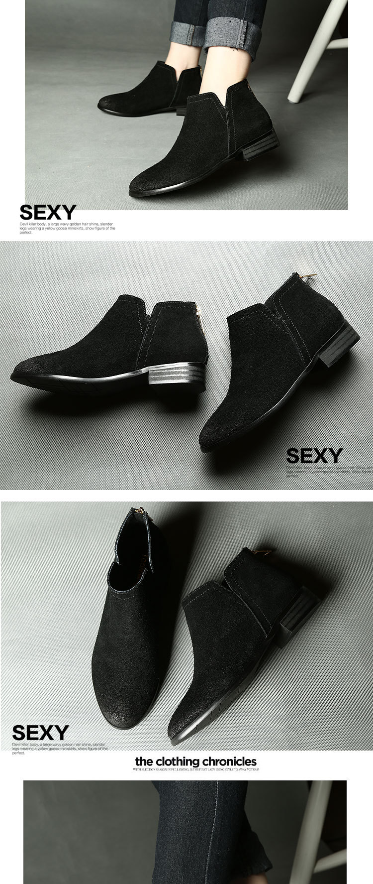 Bottes femme en En cuir - Ref 3354960 Image 16