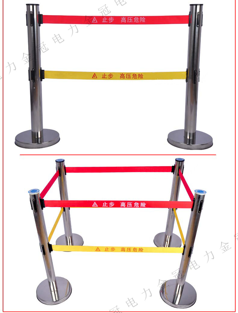 不锈钢伸缩围栏4