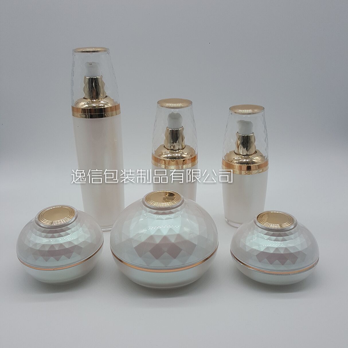 120g亚克力大膏霜瓶碗瓶 洋葱瓶 圆瓶  珠光粉 面膜瓶 现货批发