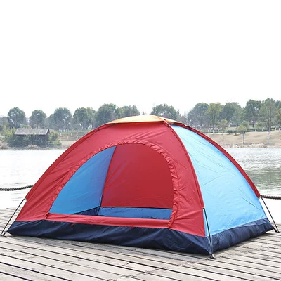 Shengyuan Tent Outdoor Double Rainproof UV-proof Tent Camping Leisure Park Self-driving Tour Tent (Çadırlar)