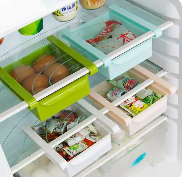 Pumping refrigerator fresh storage storage box/storage and finishing rack storage box