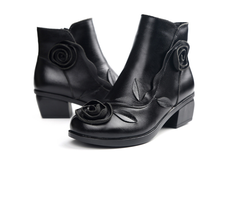 Bottes femme TRANQUILLEMENT en En cuir - Ref 3355123 Image 49