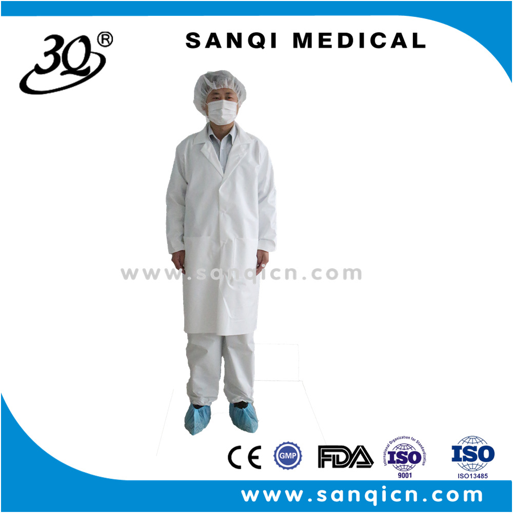 Experimental clothes Doctor's overall Long sleeve female Experimental clothes Student chemistry