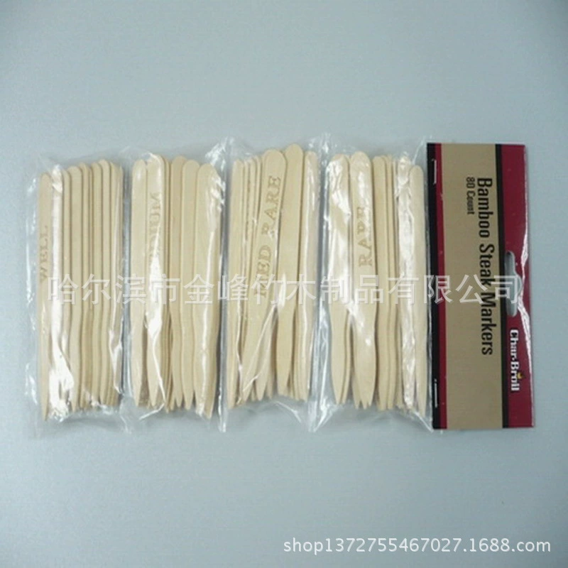 Производитель продает недорогие деревянные шампуры для стейка, вилки для стейка, сэндвич-шампуры