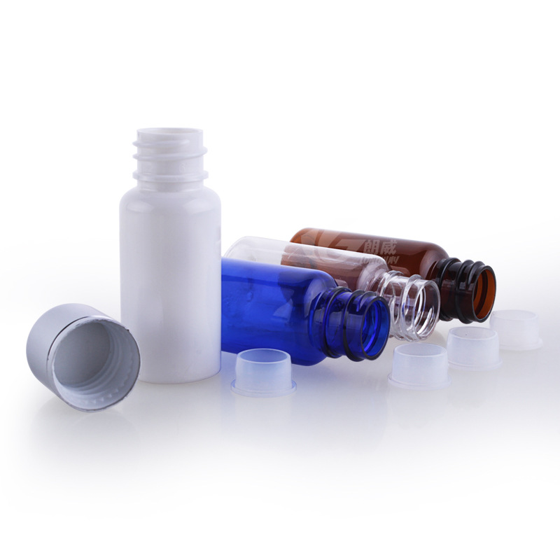 15ml botella de tapa de aluminio electroquímico de hombro redondo embalaje cosmético sub-botella de muestra pequeña venta directa de fábrica