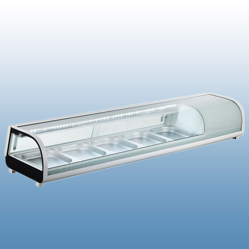 批发供应1.8米寿司柜熟食刺身甜品冷菜展示柜台式桌面冷柜
