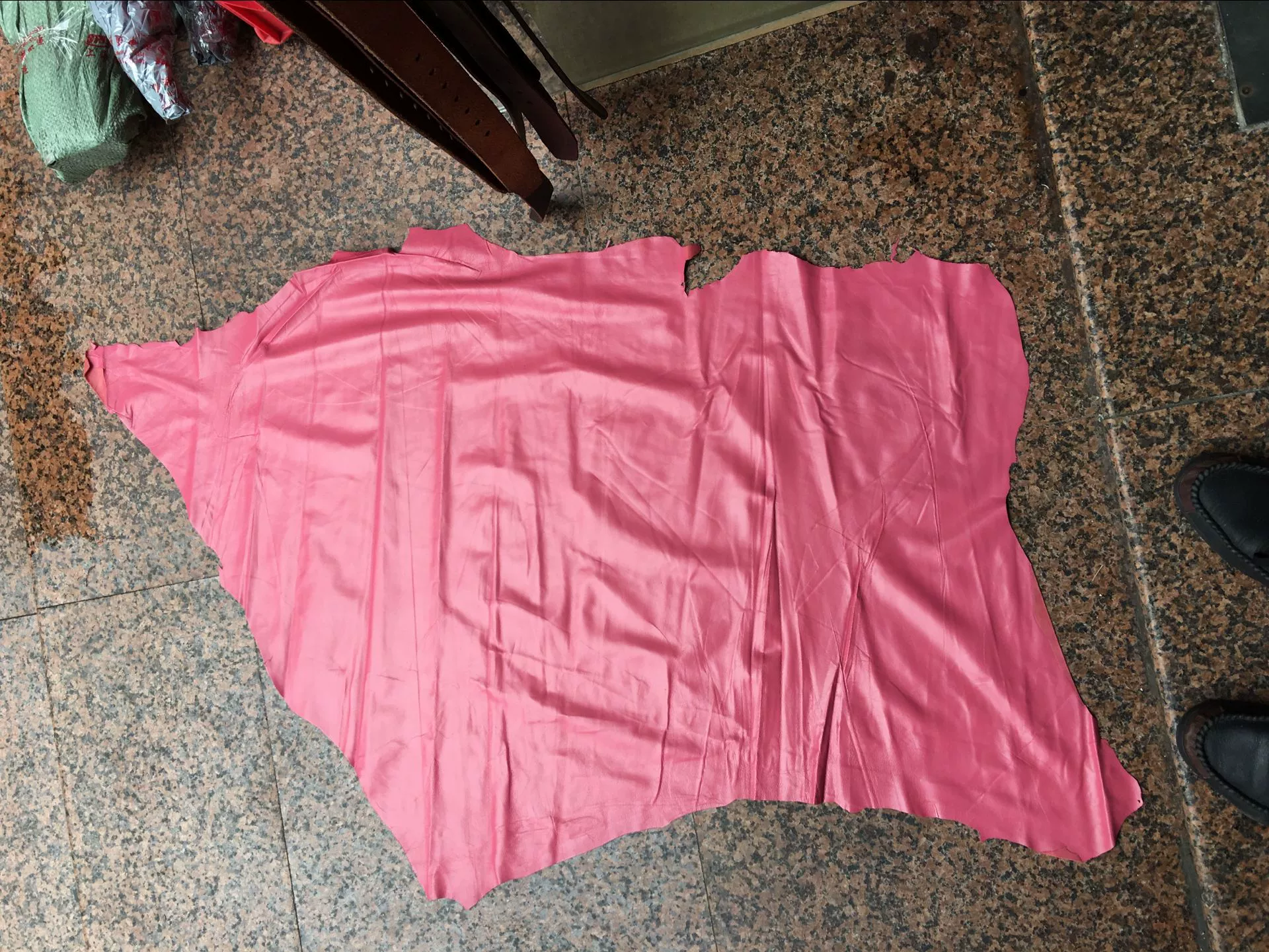 Одежда из овчины, кожа, овчина, розовая