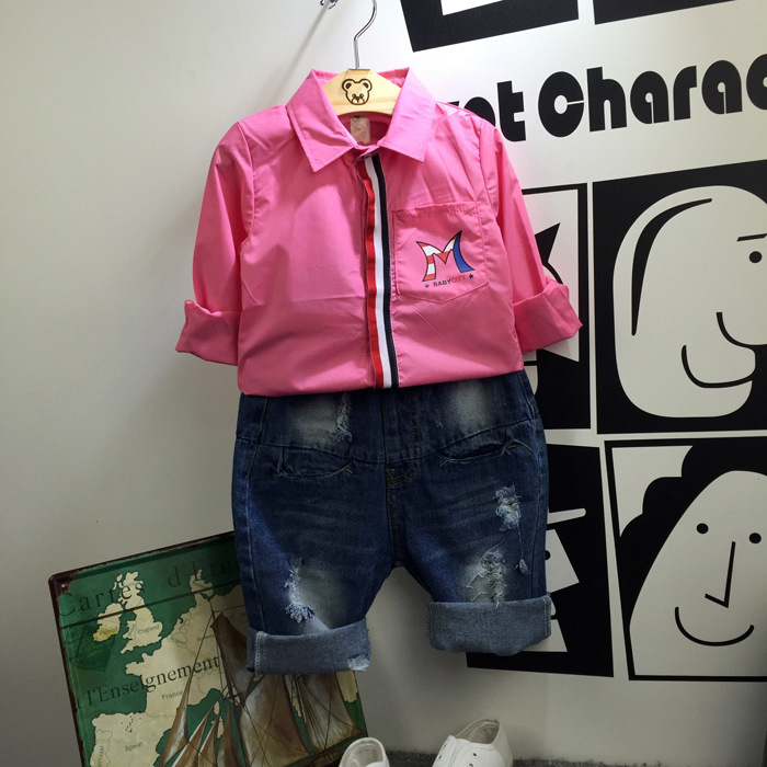 Chemise garcon à manche longue - Ref 2078515 Image 10