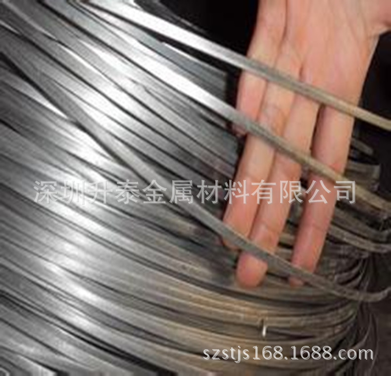301不锈钢线  压制扁线 304不锈钢扁线  不锈钢圆线加工定尺切割
