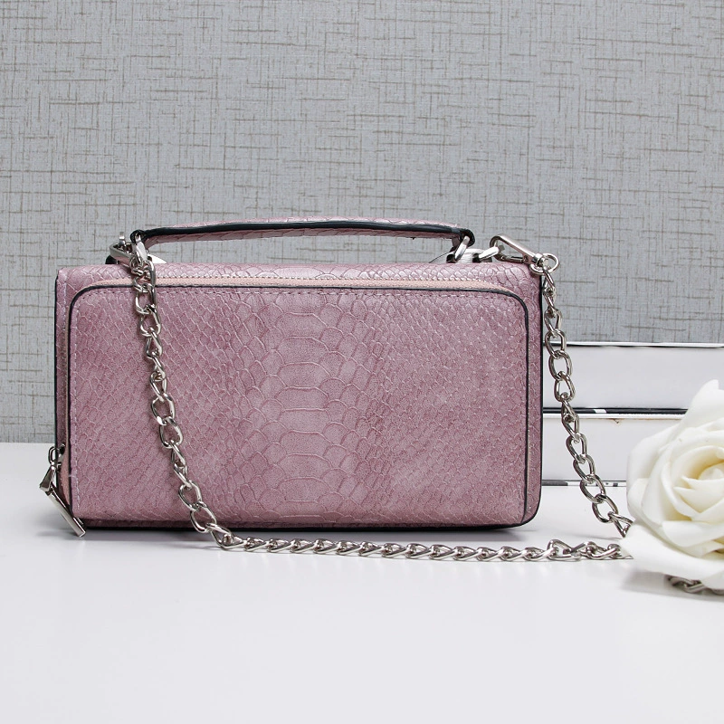 Fashionable one-shoulder bag, shoulder bag with zipper, wrist bag, Korean style, city style