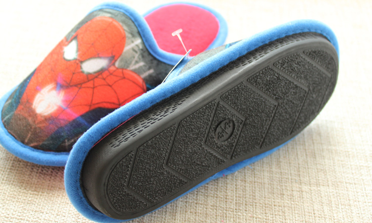 Pantoufles enfants en suède pour hiver - semelle autre - Ref 1008647 Image 12