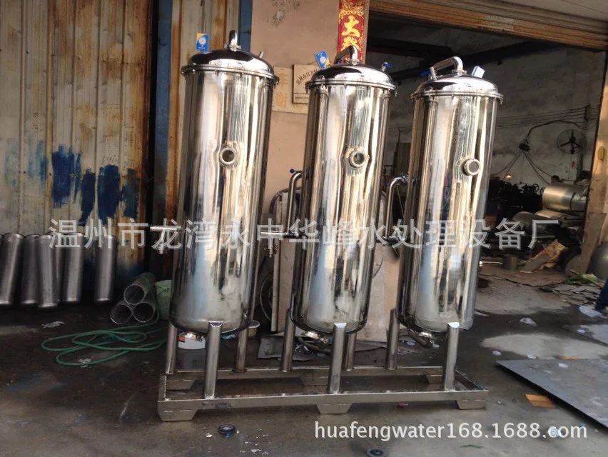 不锈钢304机械过滤器，5立方/小时水处理石英砂罐，活性炭过滤罐
