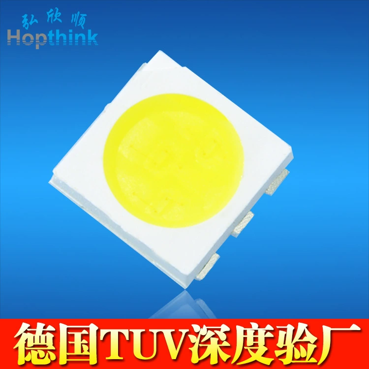 Завод в наличии 22-24 м Sanan 5050 патч светодиодные бусины для ламп 0,2 Вт Золотая проволока медный кронштейн 5050 Ламповые бусины