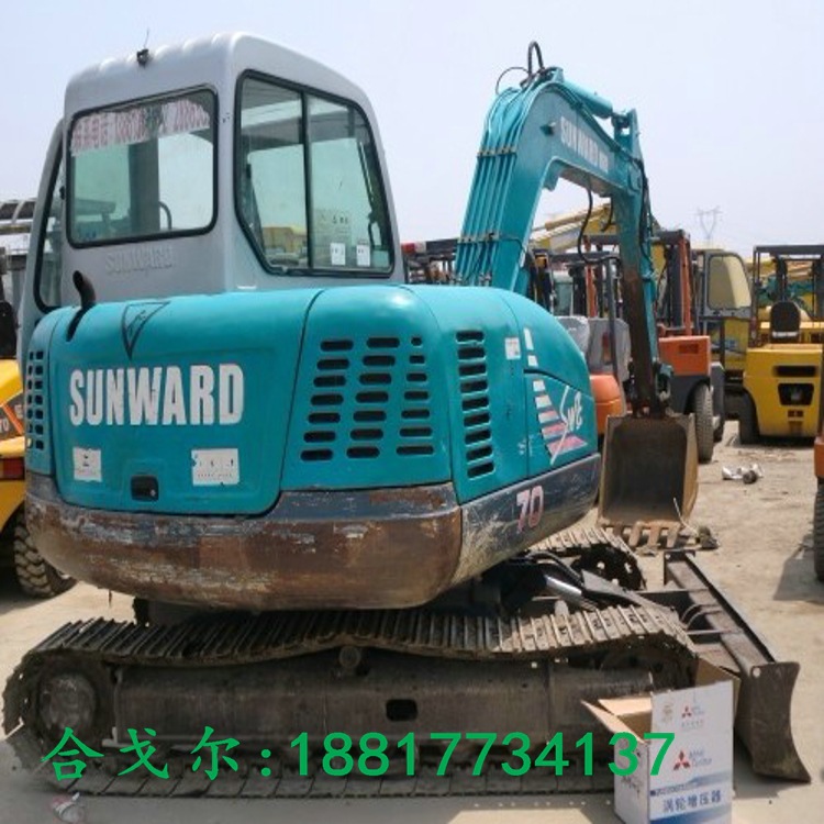 二手山河智能70挖掘機